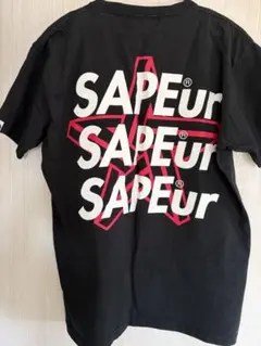 SAPEur Tシャツ 黒 XL サプール 送料込のサムネイル