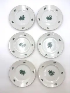 AUGARTEN アウガルテン フラワー 絵変り 金彩 プレート 4枚セット AUGARTEN アウガルテン フラワー 絵変り 金彩 プレート 4枚