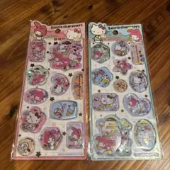 サンリオキャラクター キティー、マイメロディー ウォーターシール2シートセット