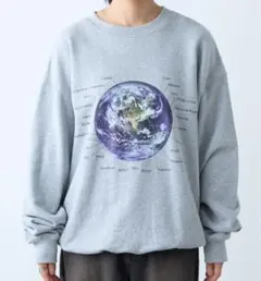 新品￼チャオパニックティピー MOON/EARTHスウェットトレーナーL