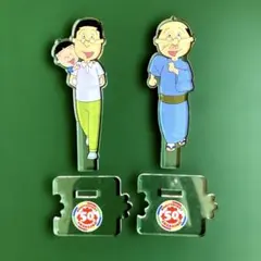 サザエさんアクリルスタンド 親子キャラクター 50周年記念 波平マスオタラちゃんのサムネイル