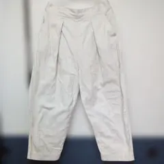 studio CLIP タック　ワイドパンツ　L