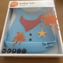 make my day ベビーエプロン シェリフ