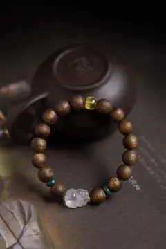 K*s様 サンダルフォン 螺旋ブレスレット 山梨八幡山水晶 10mm 2個