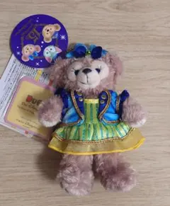 シェリーメイ　ディズニーシー 15周年　ぬいぐるみバッジ