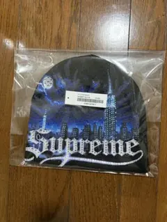 Supreme Cityscape Beanie ブラック