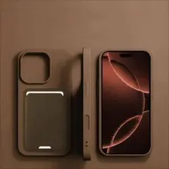 iPhone ケース　ウォレット付き