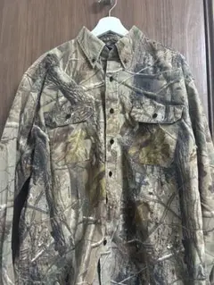 か*げ様 Outside Edge 迷彩 長袖シャツ