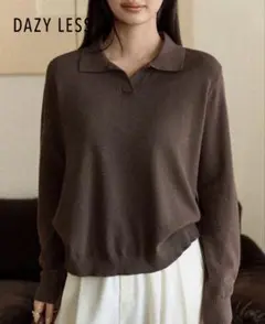 SHEIN 無地セーターニット