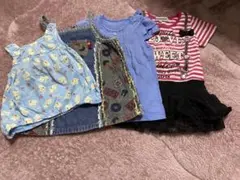 タンクトップandワンピース3点セット　80㎝