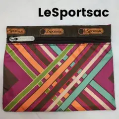 LeSportsac レスポートサック ポーチ 総柄 マルチカラーのサムネイル