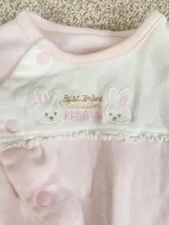 値下げ！美品　2wayオール　女の子　60-70 ロンパース カバーオール