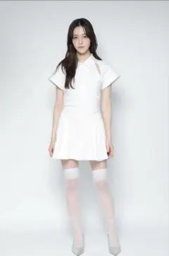 meltthelady pleats tee onepiece whiteのサムネイル