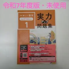 新編 新しい数学 東京書籍 令和7年度版完全準拠 実力アップ問題集 中学校1年