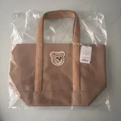 大人気完売品☆フェイラー オールドテディトートバッグ ベージュ L