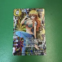 ワンピース ミラバト/ミラクルバトルカードダス ナミ　OPR +おまけ　計6枚