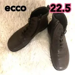 美品 エコー レザー切り替えストレッチブーツ 22.5 ゴアテックス 黒 美品 エコー レザー切り替えストレッチブーツ 22.5 ゴアテックス 黒