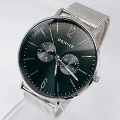 新品電池/稼働　BERING 腕時計 クォーツ　ヴィンテージ　レトロ メンズのサムネイル