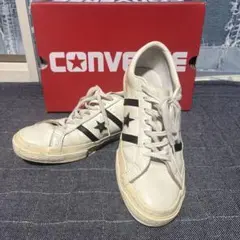 converse STAR&BARS オールレザー　最終価格