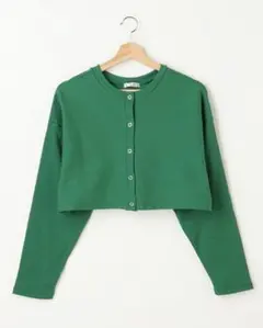 クロップドカーディガン