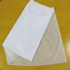 【未使用】レースはぎれ生地　100×180㎝
