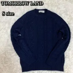 TOMORROWLAND TRICOT 定番アランケーブル編みニットセーター S