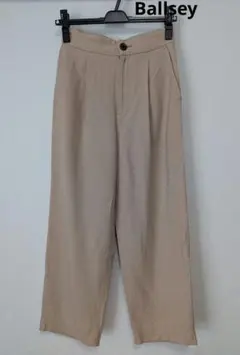 TOMORROWLAND　Ballsey　ウール混スラックスワイドパンツ