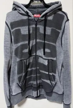☆*☆様 DIESEL グレー ジップアップパーカー
