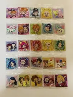 にふぉるめーしょん　プリキュアオールスターシールウエハース25種　コンプ　第1弾