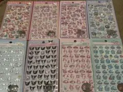 ボンボンドロップシール 国内正規品 第二弾 サンリオ ミニ 8枚セット