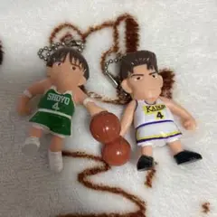 スラムダンク　レトロ　キーホルダー 牧紳一 藤真健司 SLAM DUNK