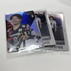 関田誠大 レア1枚 ノーマル2枚