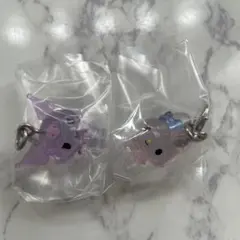 サンリオ クリスタルめじるしアクセサリー ガチャ メロクロ マイメロ クロミ