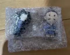 ハンターハンター　一番くじ　H賞　ミニマスコット　ノブナガ　フェイタン　2種