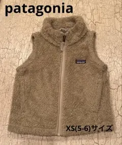 patagonia ベージュ フリースベスト XS