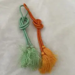 着付け小物 2個セット 房付き 結び目デザイン