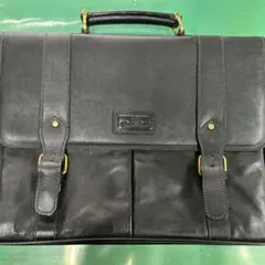 ノ*ン様 アイグナーレザービジネスバッグ 黒