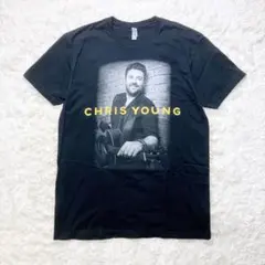CHRIS YOUNG クリスヤング Tシャツ カントリー ブラック 黒 M