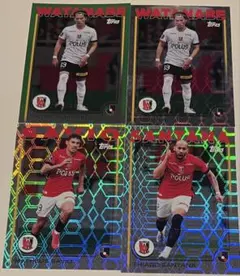 topps 2025 Jリーグ 浦和レッズ インサート4枚