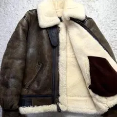 Schott ショット ムートンボア B-3 フライトジャケット 40 - メルカリ