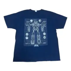 Power Rangers パワーレンジャー ロボットプリント Tシャツ 2XL