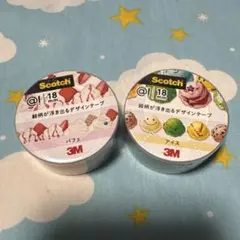 Scotch @!(あっとテープ) ２種 セット まとめ売りのサムネイル