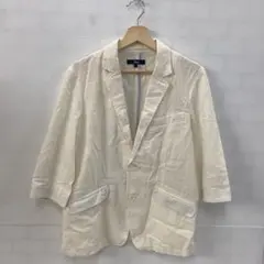 4.6◎A545P◎ビーノ◎アウター◎テーラードジャケット◎バニラ色◎L