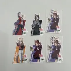 ウマ娘アニメキャラクター ステッカー ４枚セット✖️３組　新品、未使用品