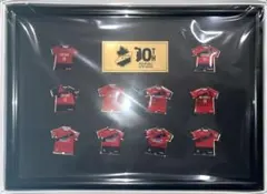 いわきFC 歴代ユニフォームピンバッジセット　10周年記念