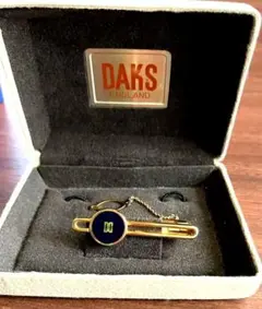 DAKS ネクタイピン ゴールドカラー 楕円形のサムネイル