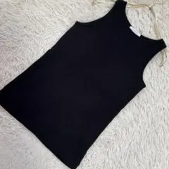 《良品》GREEN LABEL RELAXING タンクトップ ブラック Fのサムネイル