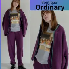 Boutique Ordinary リメイク　トレーナー　スウェット　最後の晩餐