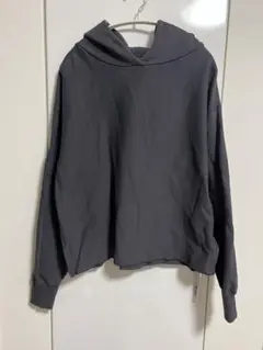 BEAMS HEART フード付きグレーパーカー