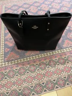 COACH ブラック レザートートバッグ 新品